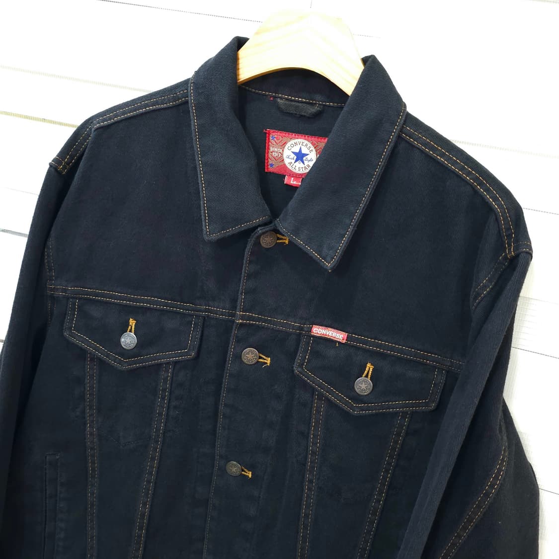 컨버스 올스타 데님자켓- L사이즈 상품이미지2