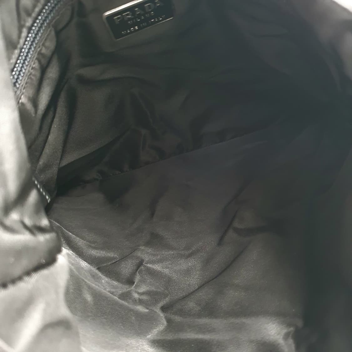 프라다 리나일론 블랙 숄더백 크로스백 남여공용 상품이미지10