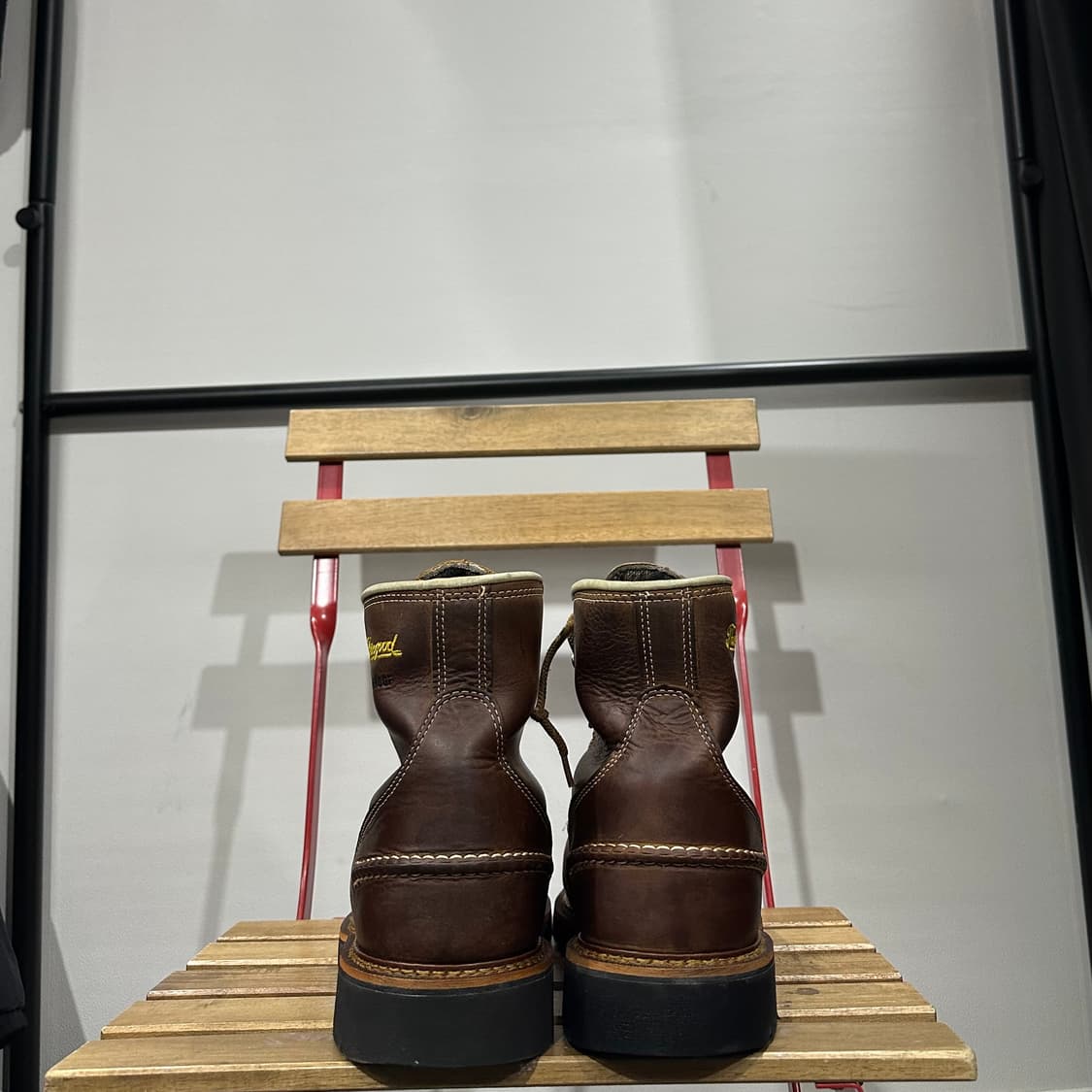 US9.5) 275 쏘로굿 부츠 1957 6인치 워터프루프 목토 스틸토 상품이미지4
