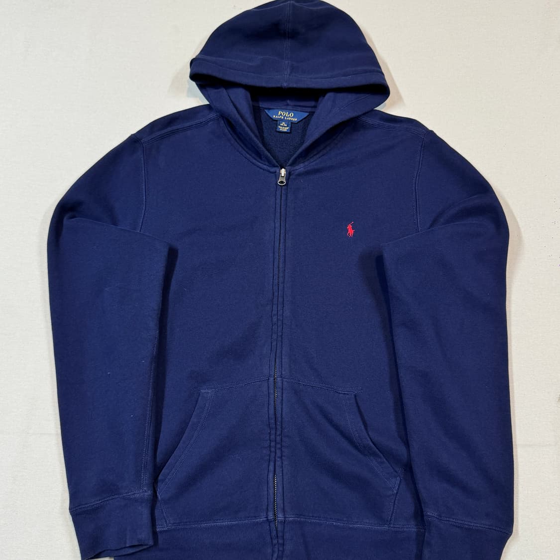 M) 폴로 랄프로렌 네이비 후드집업 상품이미지2