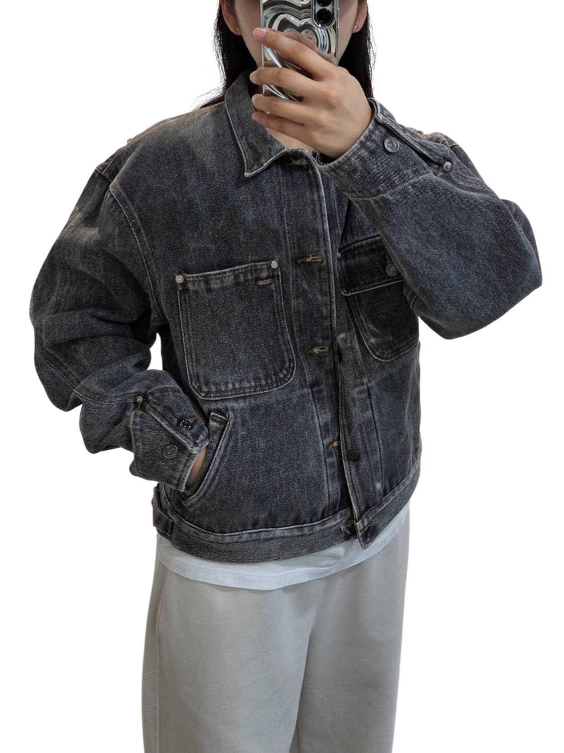 폴로 80년대 덩가리 데님 자켓 상품이미지5