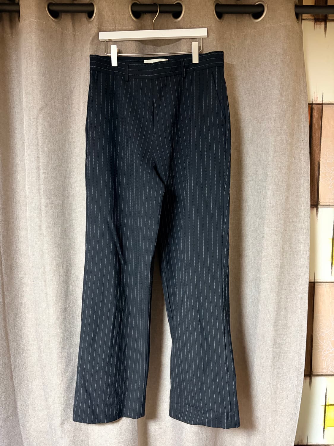 [32] 캘리포니아 아츠 핀스트라이프 코브 와이드 레그 트라이저 상품이미지3