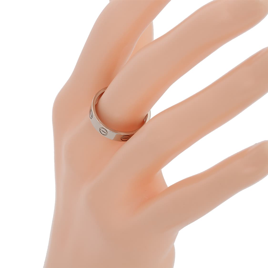 까르띠에 러브링 화이트골드 러브반지 48호 WG 링 B4085100 상품이미지8