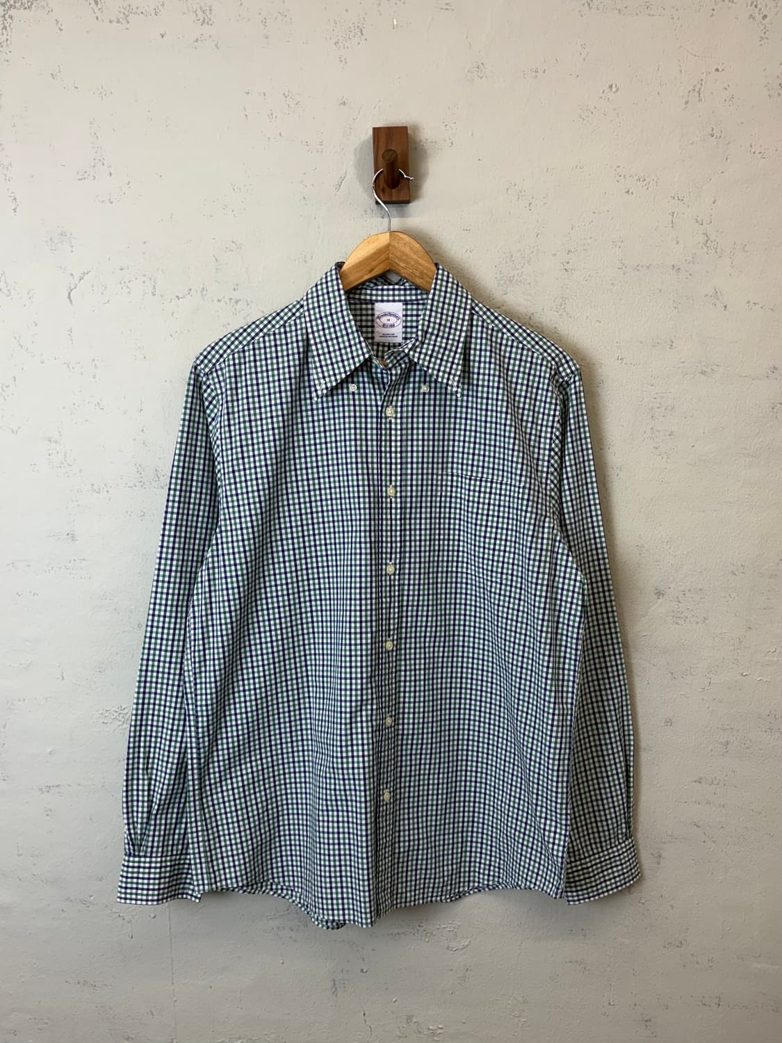 브룩스브라더스 빈티지 체크 셔츠 상품이미지1