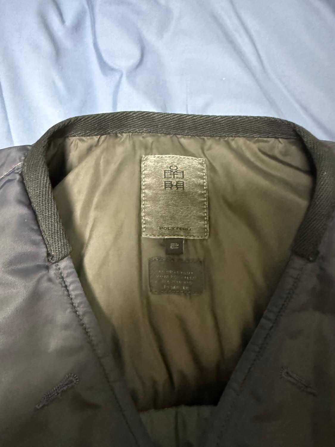 폴리테루 세이버자켓 다크네이비 2사이즈 팝니다 상품이미지3