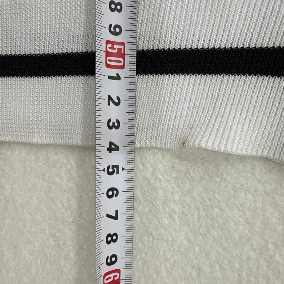 실측확인 블랙앤화이트 니트 베스트 0327T 상품이미지6