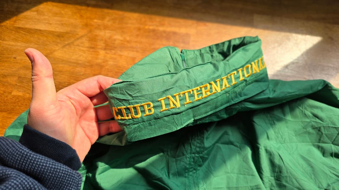 빈티지 블루종 자켓 Made In HongKong 상품이미지7