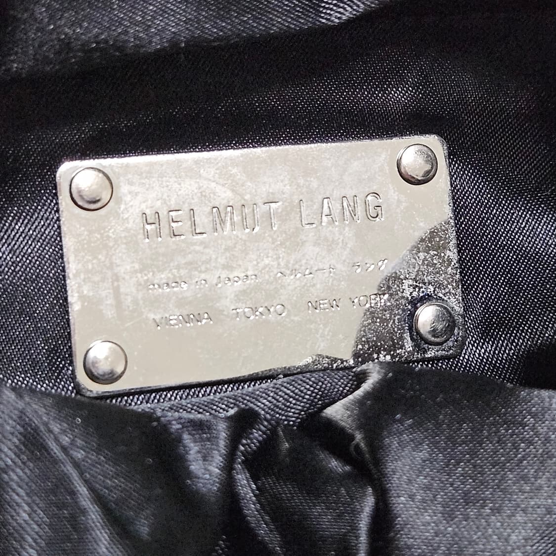 헬무트랭 아카이브 코튼 토트백 일본생산 상품이미지7