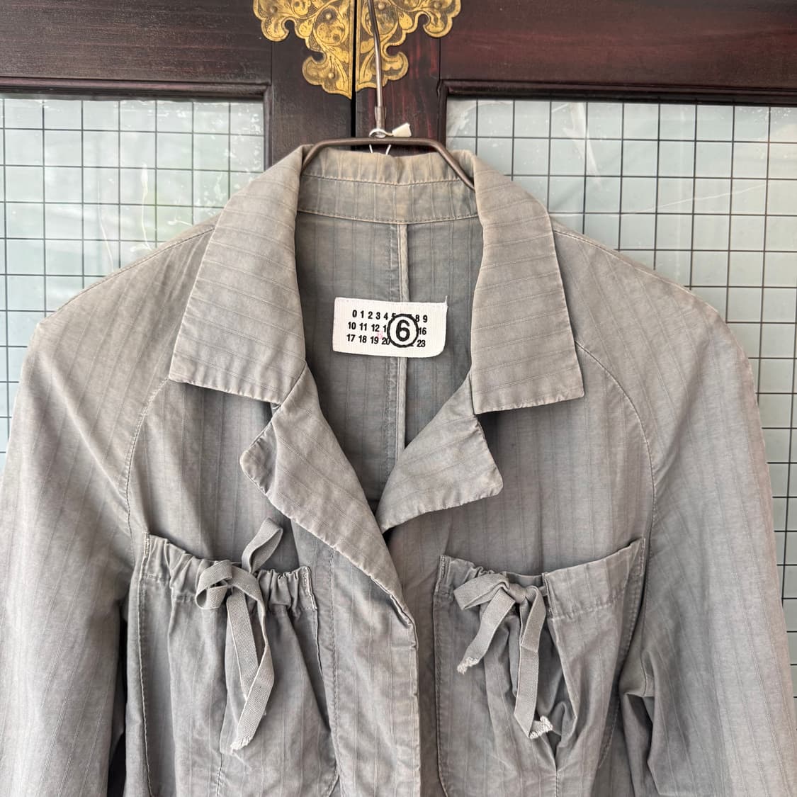 05SS 마틴 마르지엘라 NO 6 드로스트링 필드 자켓  상품이미지6