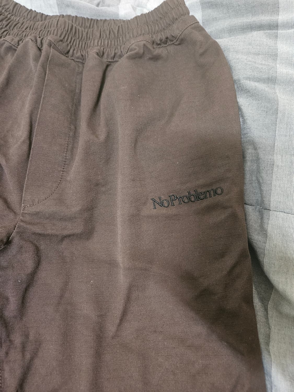 No Problemo 브라운 팬츠 상품이미지3