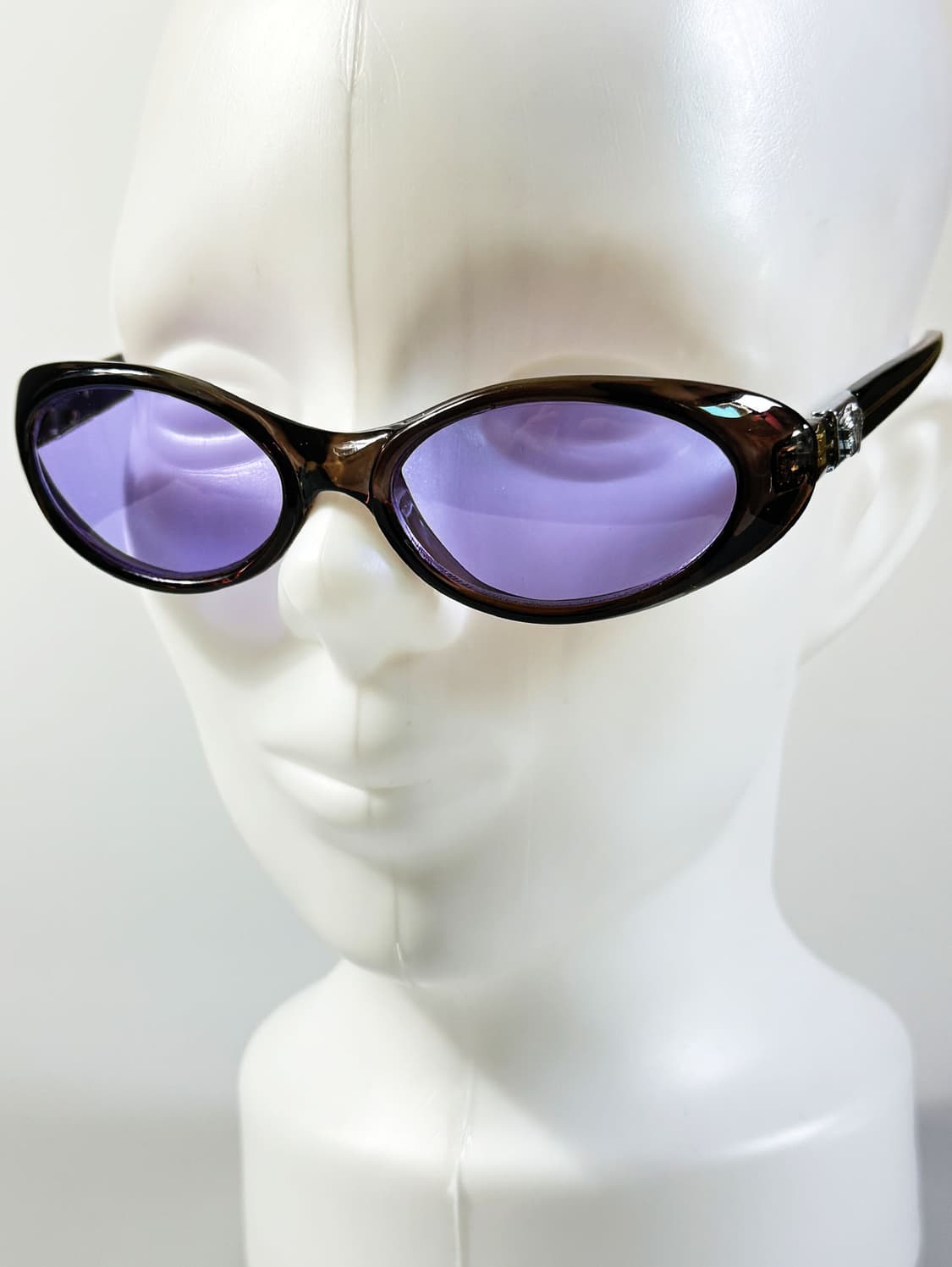 90s One Last Kiss 볼드 오벌 틴트 빈티지 선글라스 상품이미지9