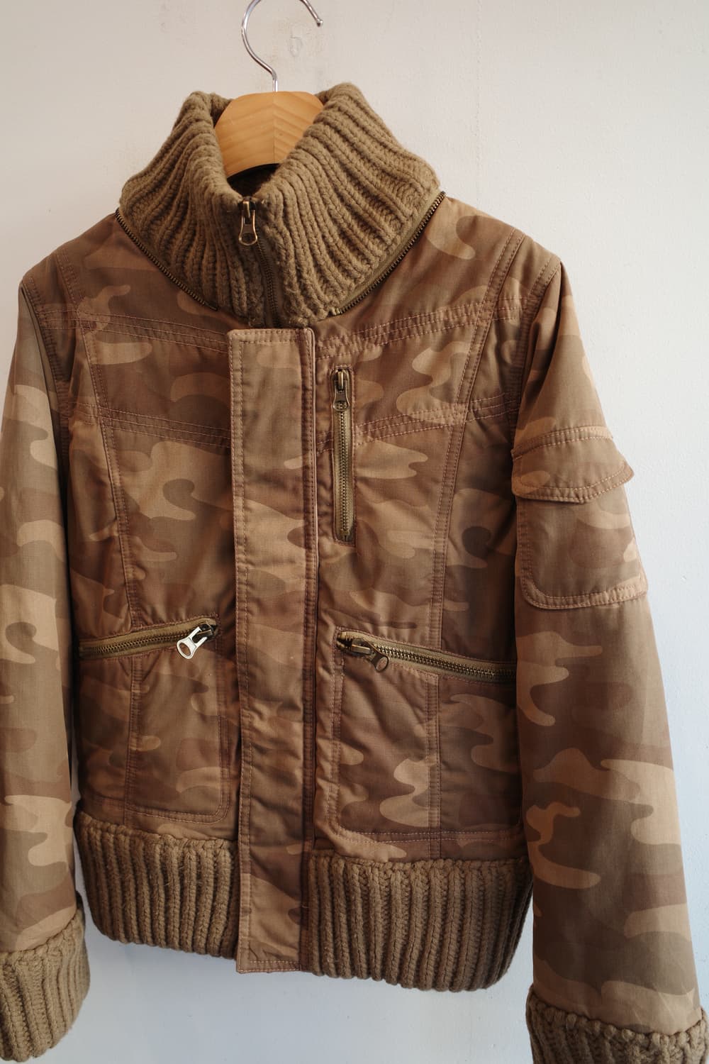 PRD 투웨이 집업 카모패턴 자켓   상품이미지2