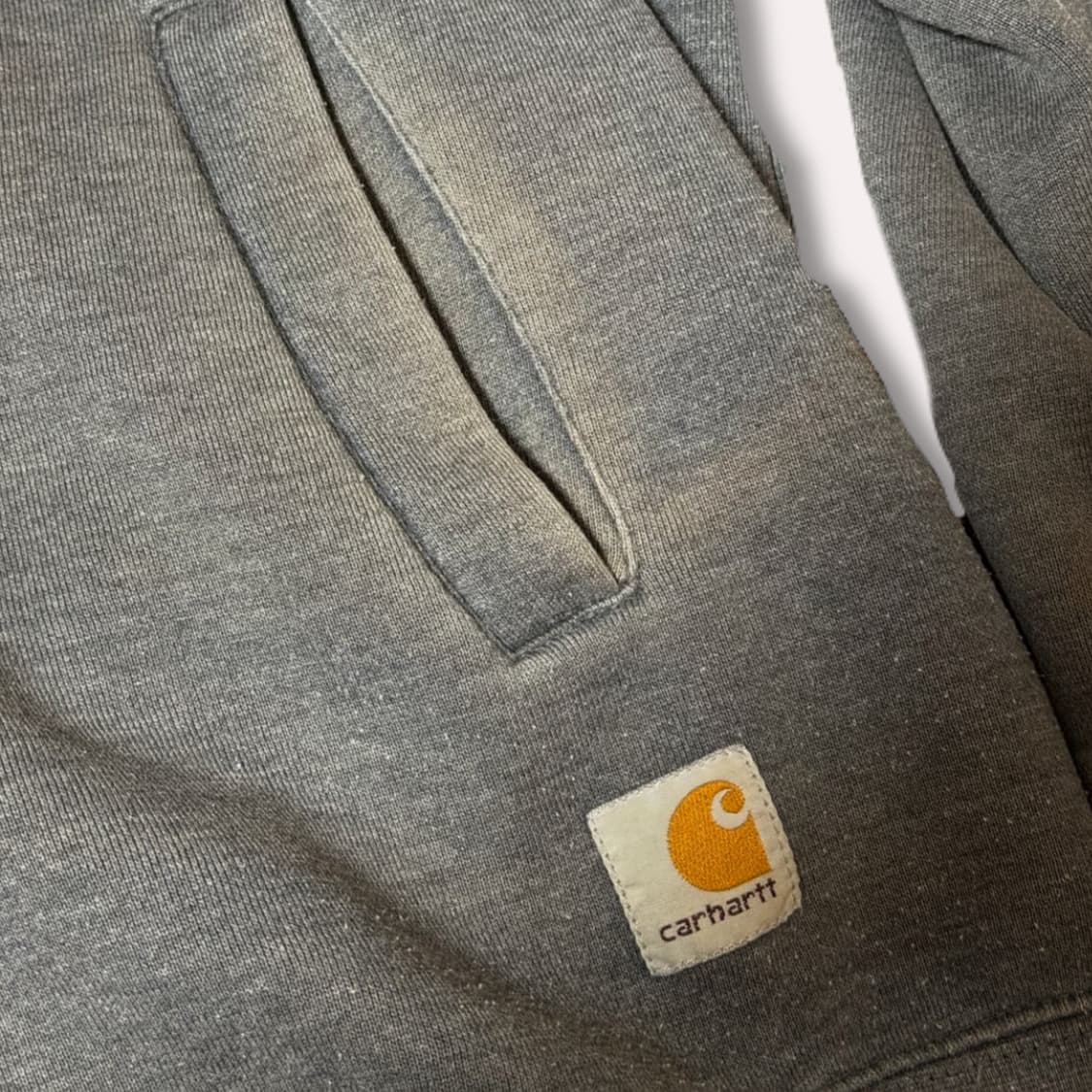 VTG Carhartt 페이디드 집업 스웻 상품이미지5