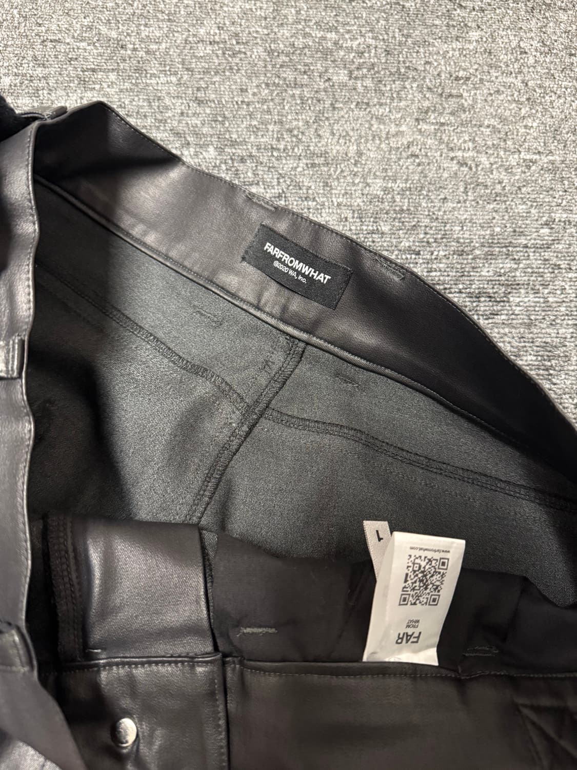 [1] 파 아카이브 레이어드 워크 팬츠 블랙 상품이미지9