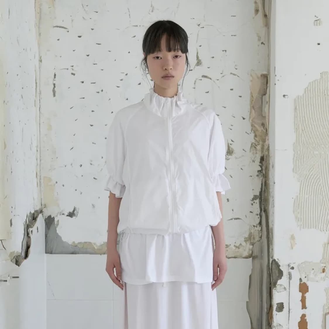 리포스 Half Sleeve Jumper (White) 상품이미지1