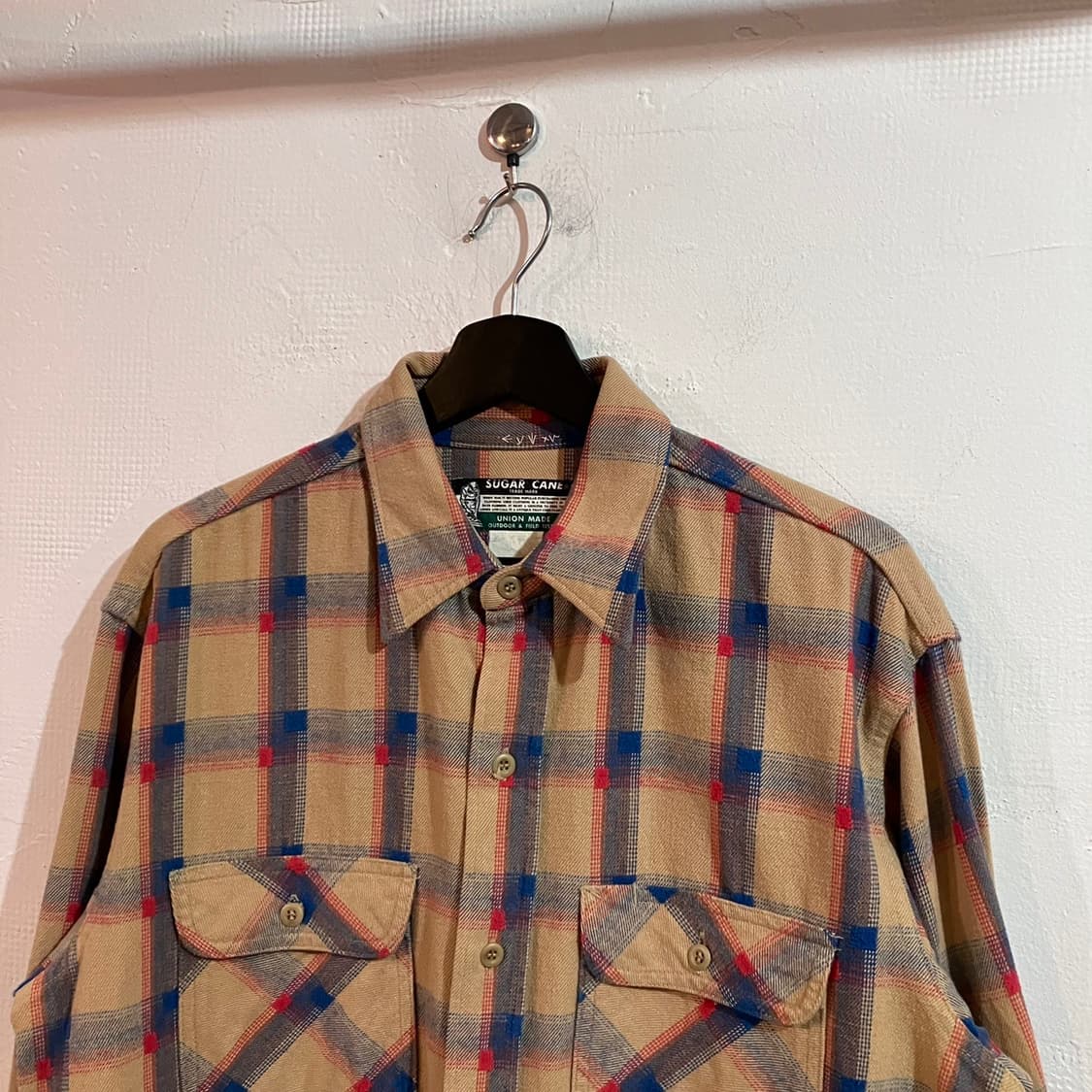 슈가케인 체크패턴 셔츠 상품이미지4