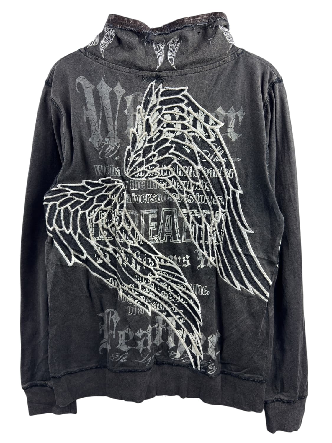 JPN Y2K 레터링 디테일 집업  1572 상품이미지1