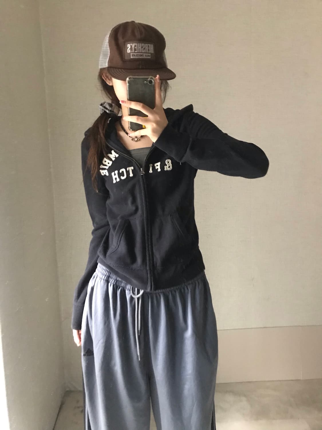 아베크롬비 네이비 슬림핏 후드집업 상품이미지5