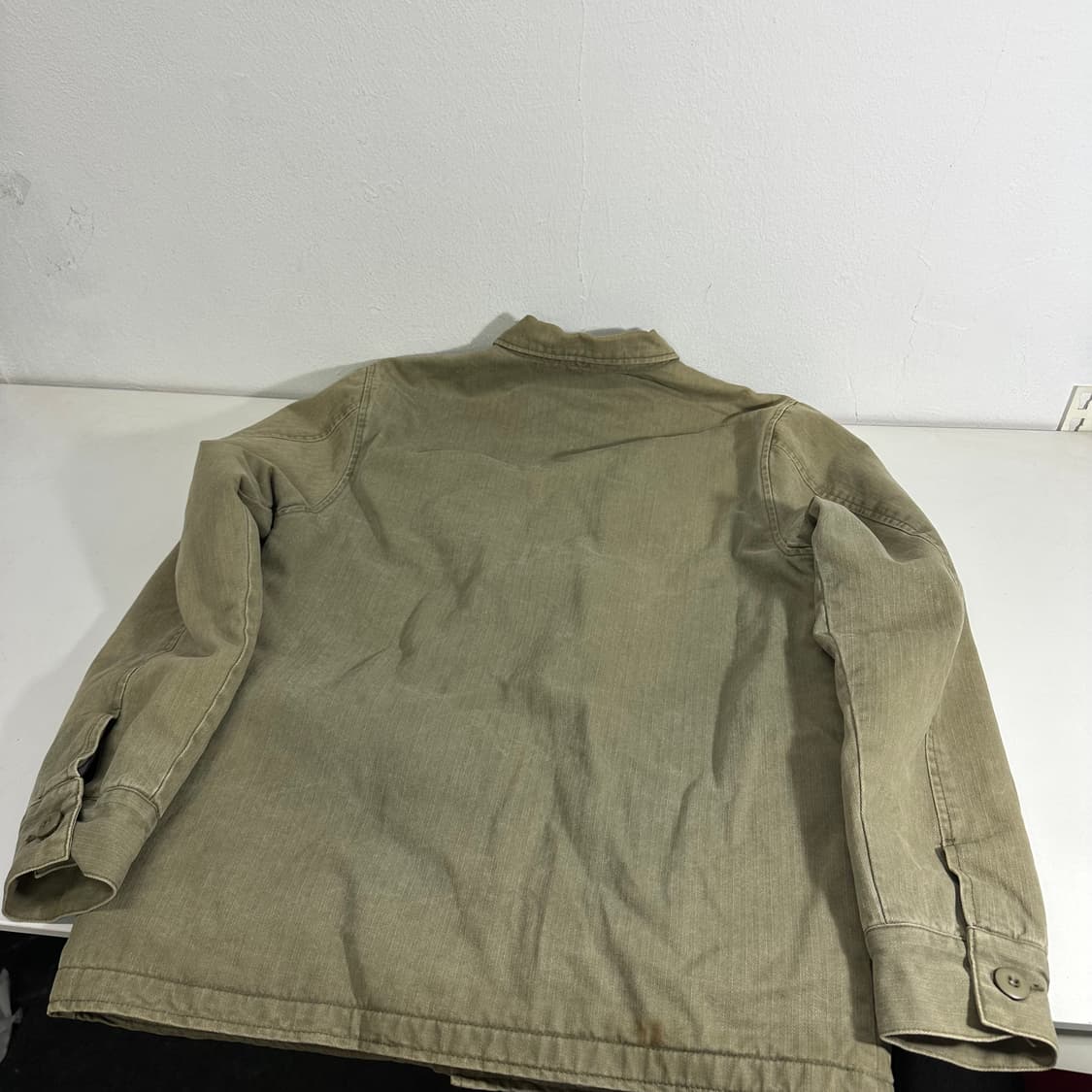 S 95 스투시 MFG 카키 네임택 필드자켓 상품이미지6