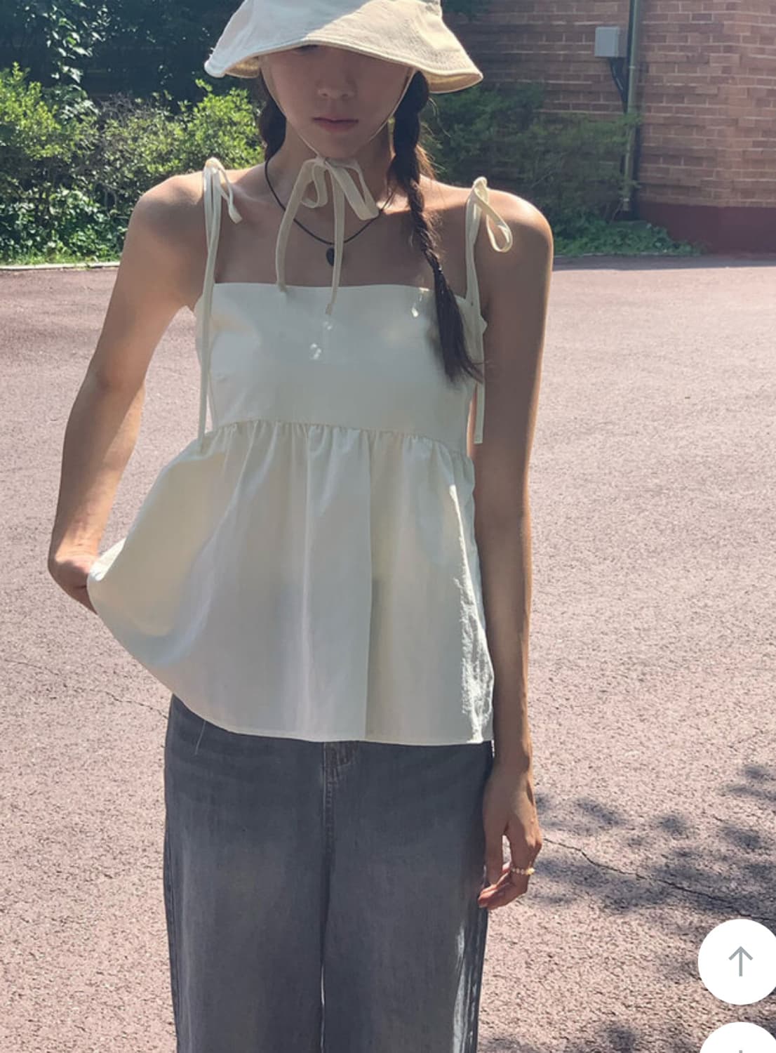 리본 버킷햇 상품이미지2