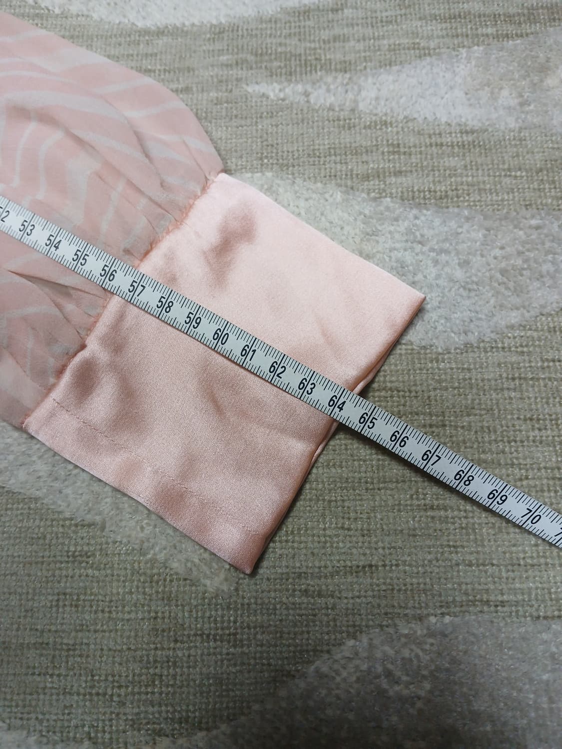 까사렐 cacharel 쉬폰 블라우스40  상품이미지7