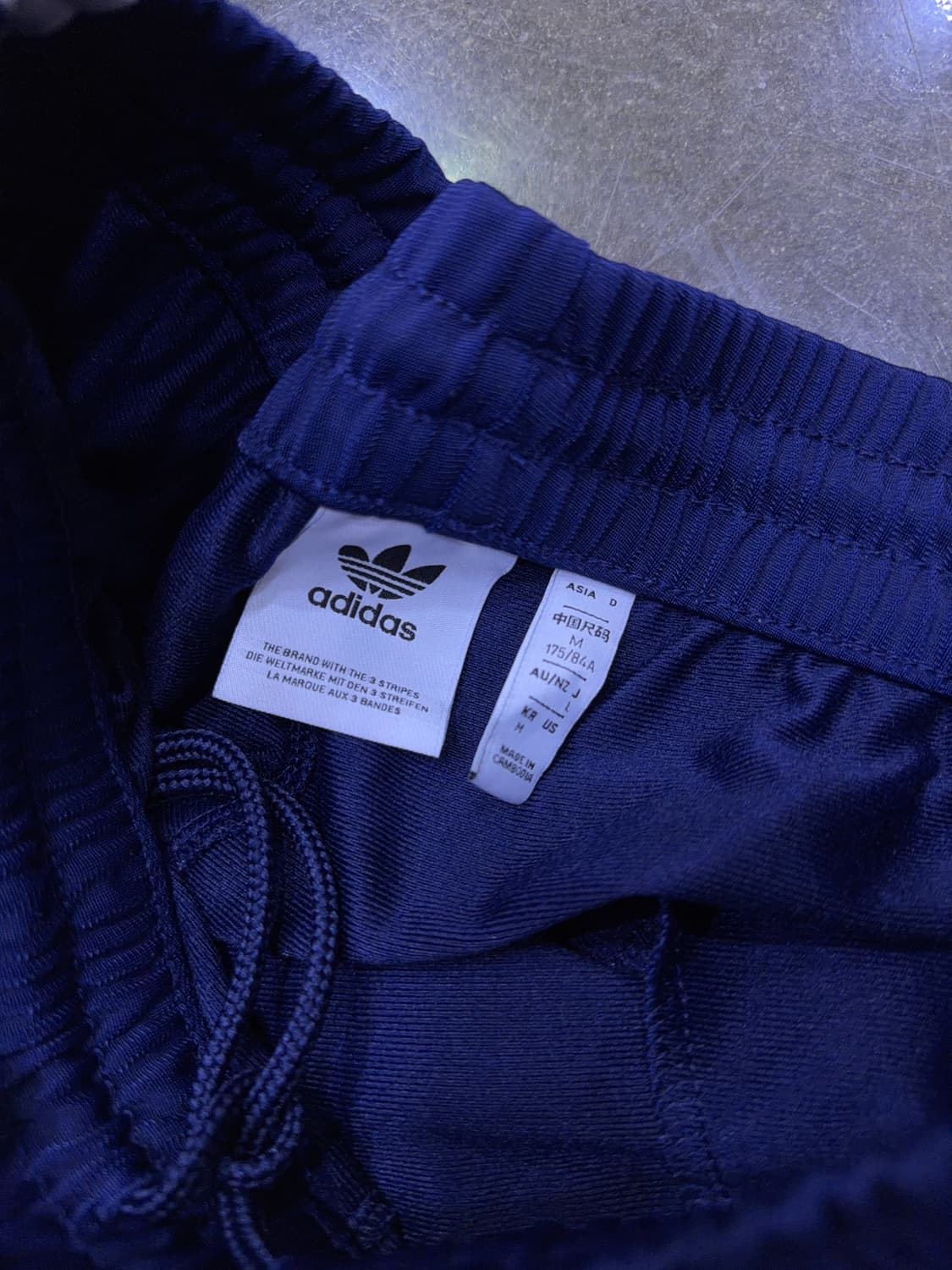 아디다스 파이어버드 삼선 트랙팬츠 츄리닝 다크 네이비 블루 M 상품이미지8
