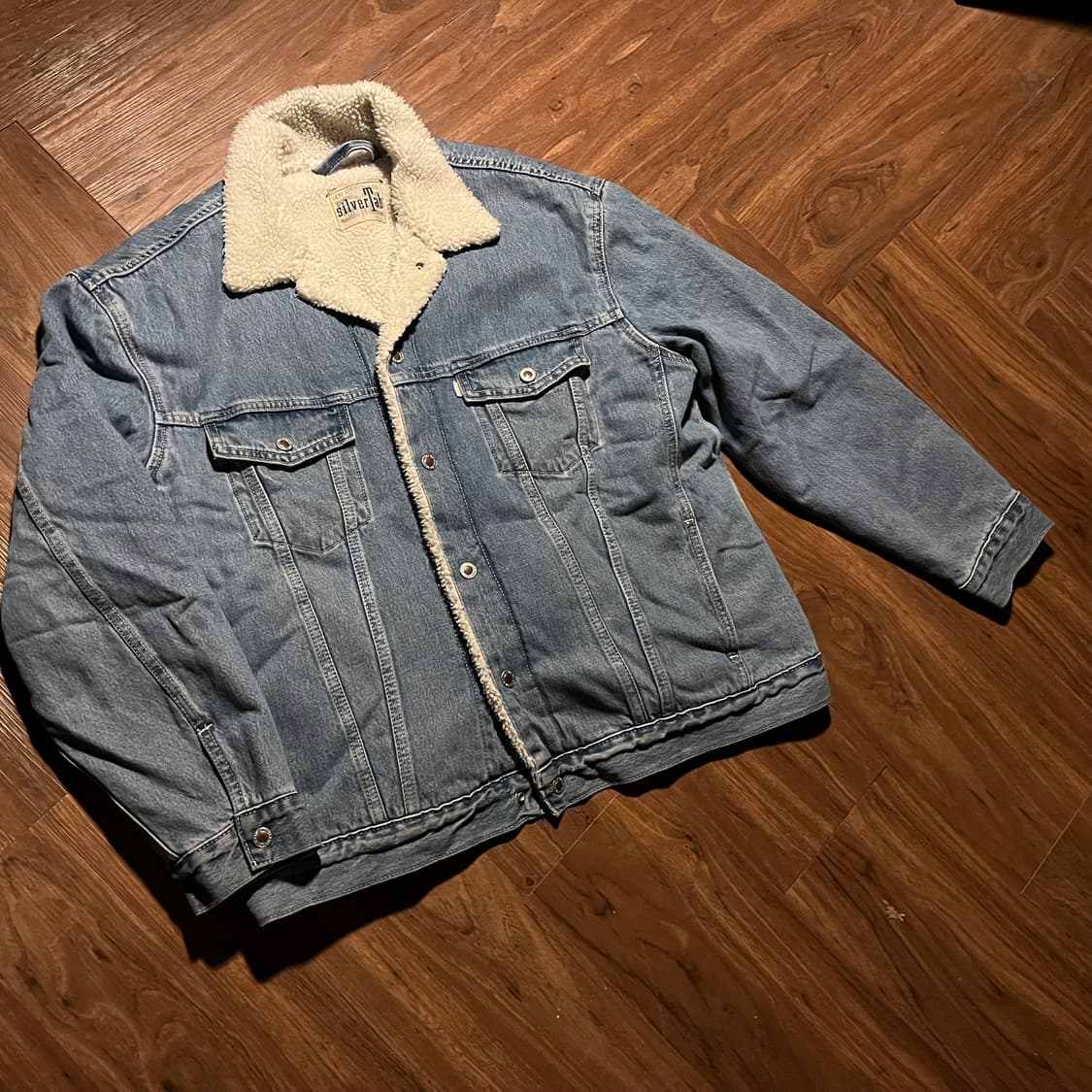 Levi's Silvertab 리바이스 실버탭 쉐르파 트러커 자켓 m 상품이미지2