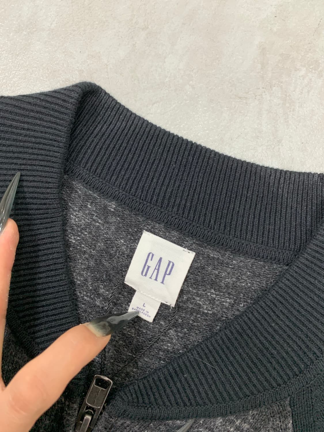 갭 니트 집업 #409 상품이미지4