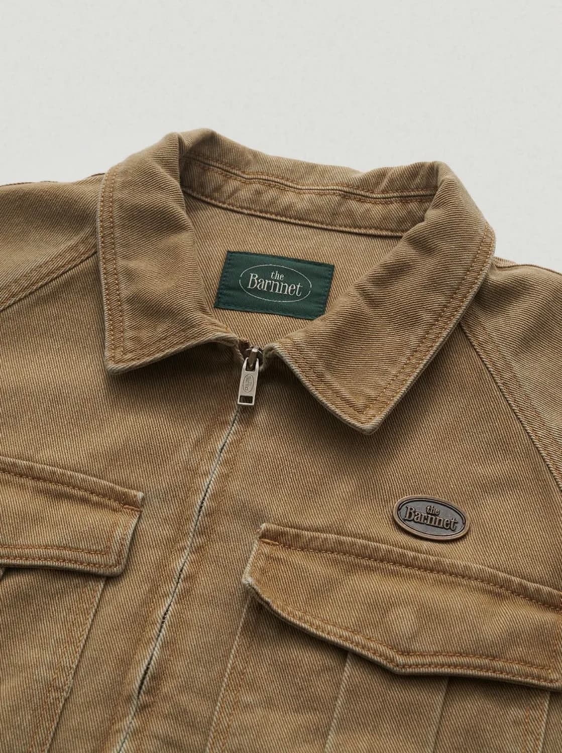 더바넷 Tessie Cotton Blouson_Camel 블루종 자켓 상품이미지3