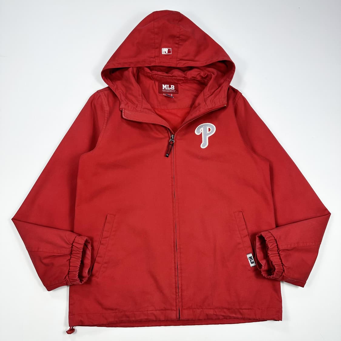 MLB 올드스쿨 필라델피아 풀오버 후디 자켓 레드 S 상품이미지1