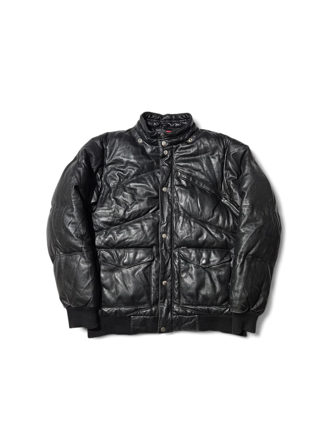 2007 슈프림 레더 다운 L 퍼 가죽 자켓  상품이미지2