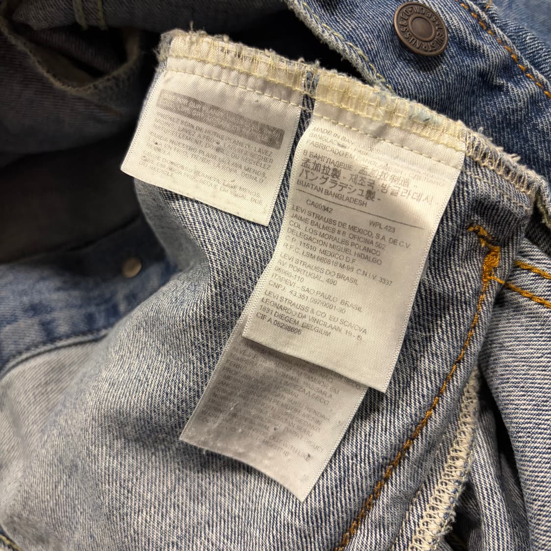 [M] 리바이스 타입 3 데님 트러커 자켓 청자켓 D197 상품이미지6