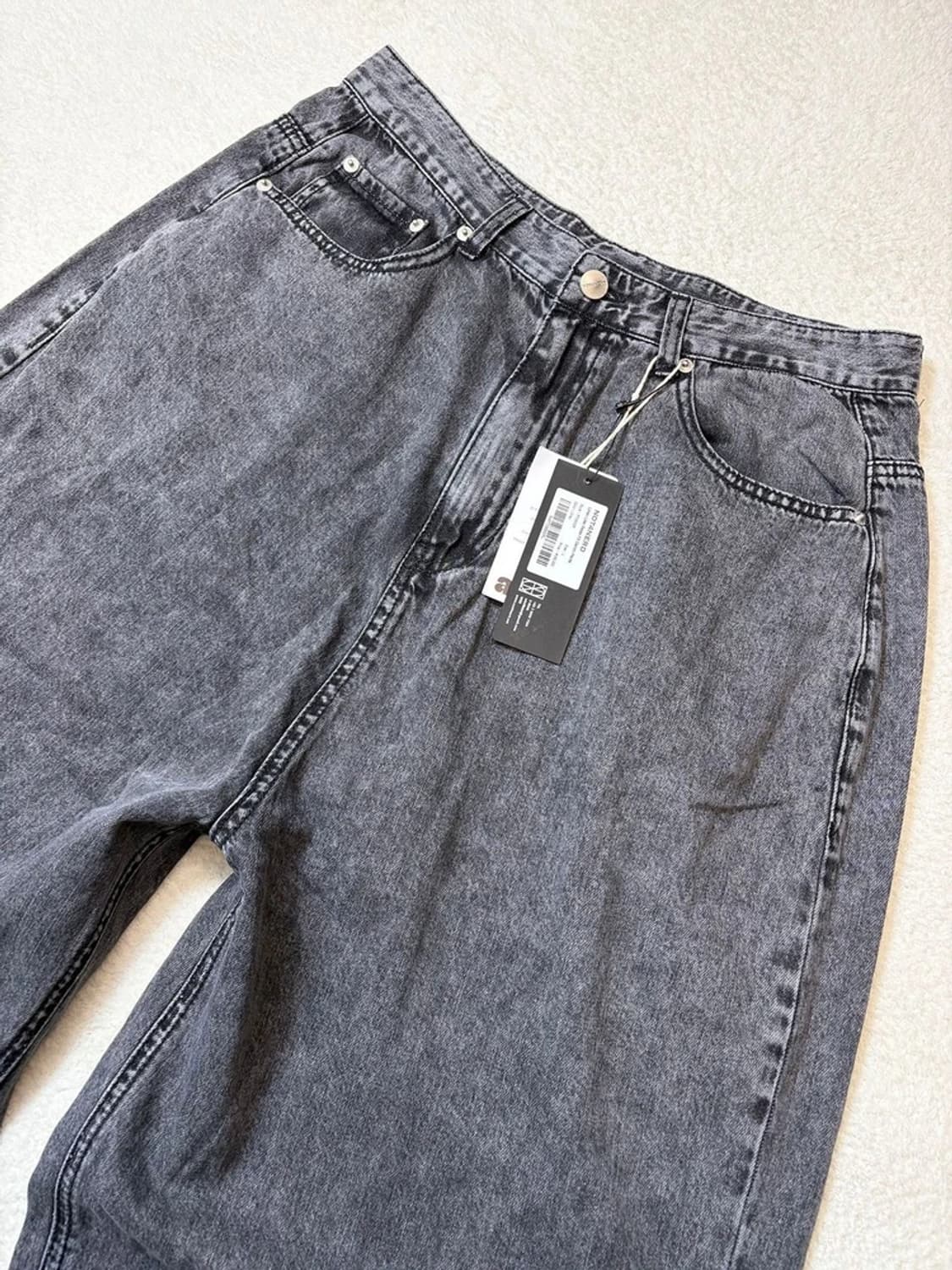 낫포너드 시그니처 테이퍼드핏 데님 팬츠 pn6158 상품이미지2