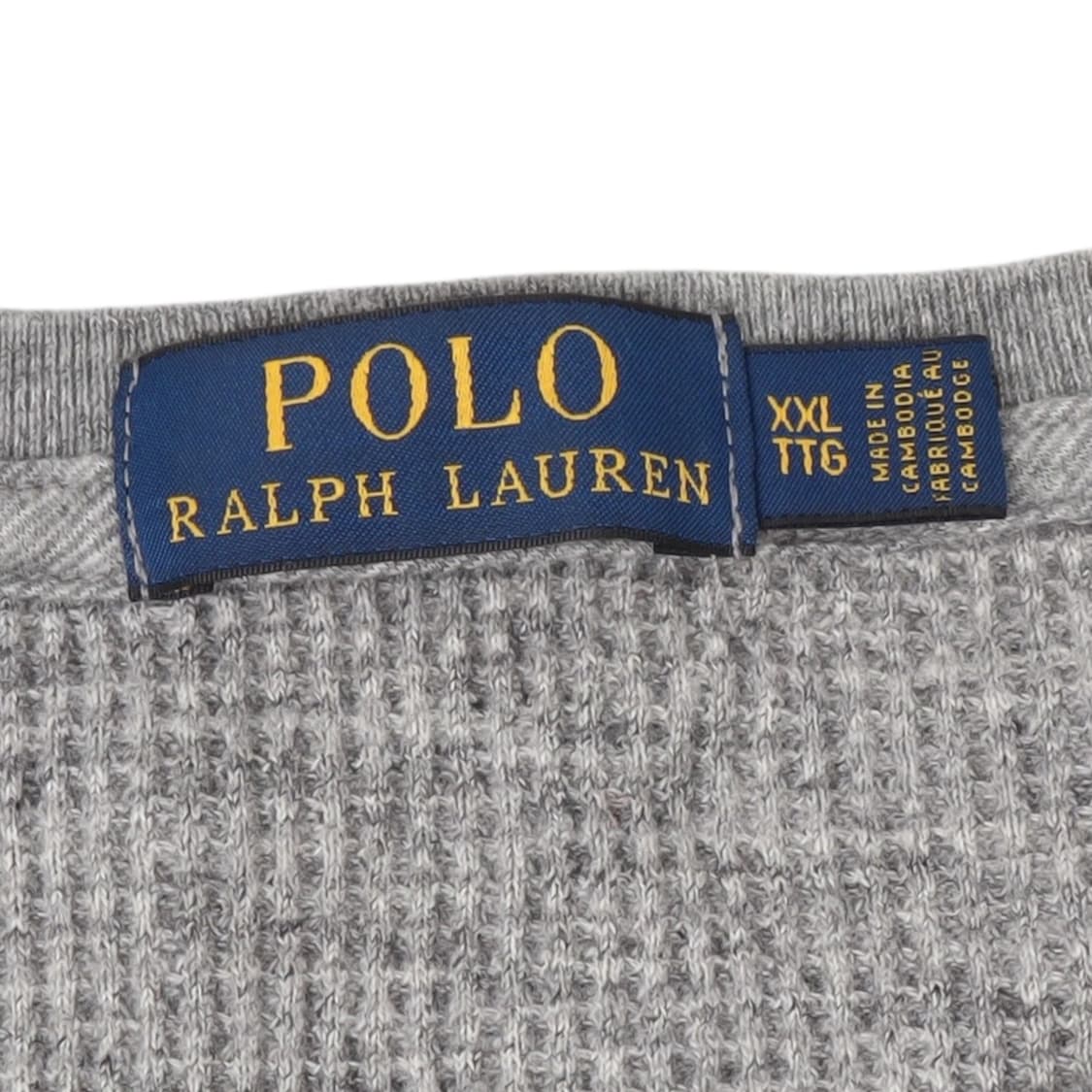 폴로 랄프로렌 그레이 와플 롱슬리브 상품이미지8