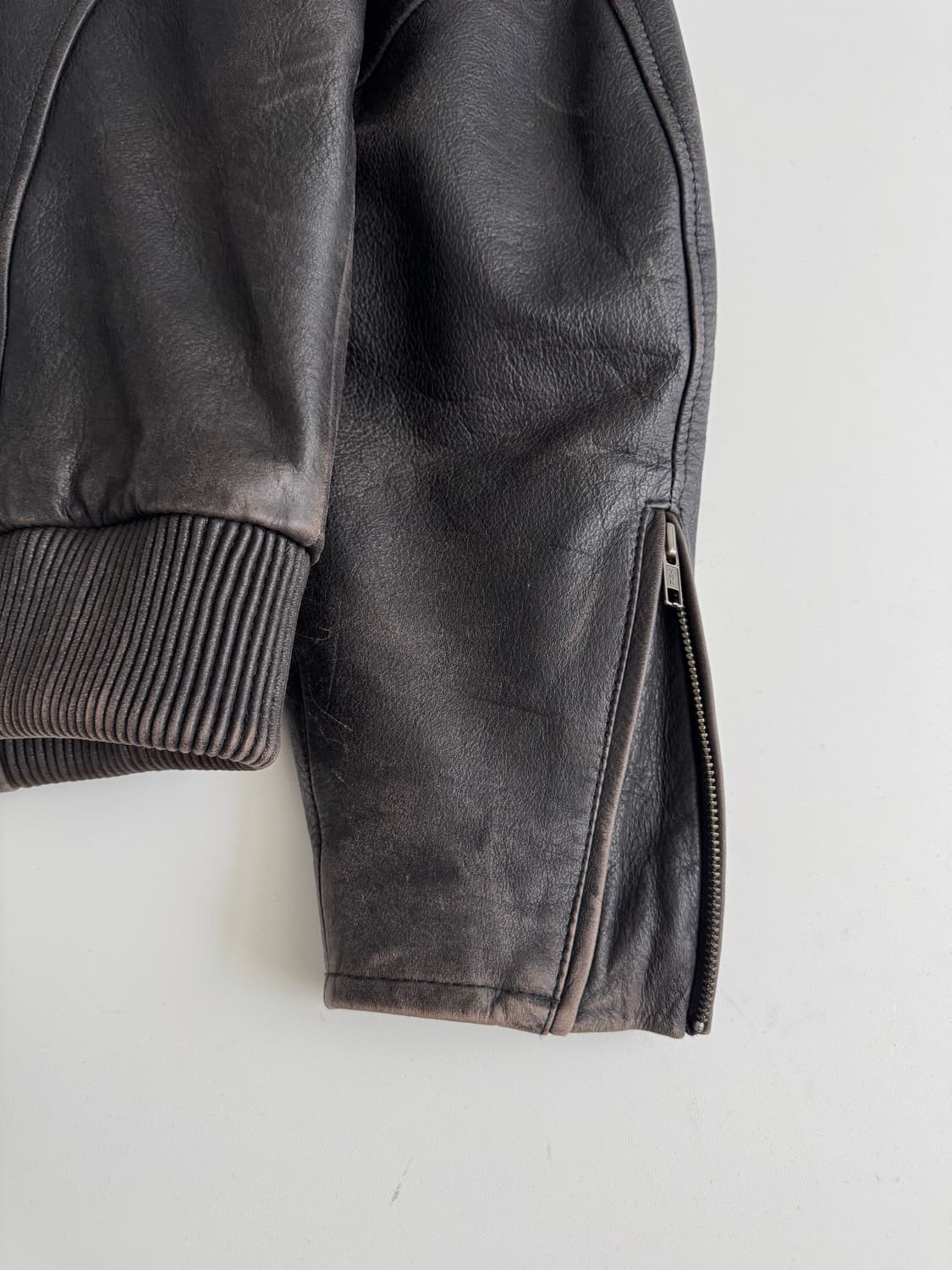 [L] 빈티지 할리데이비슨 이글 패치 가죽 자켓 상품이미지10