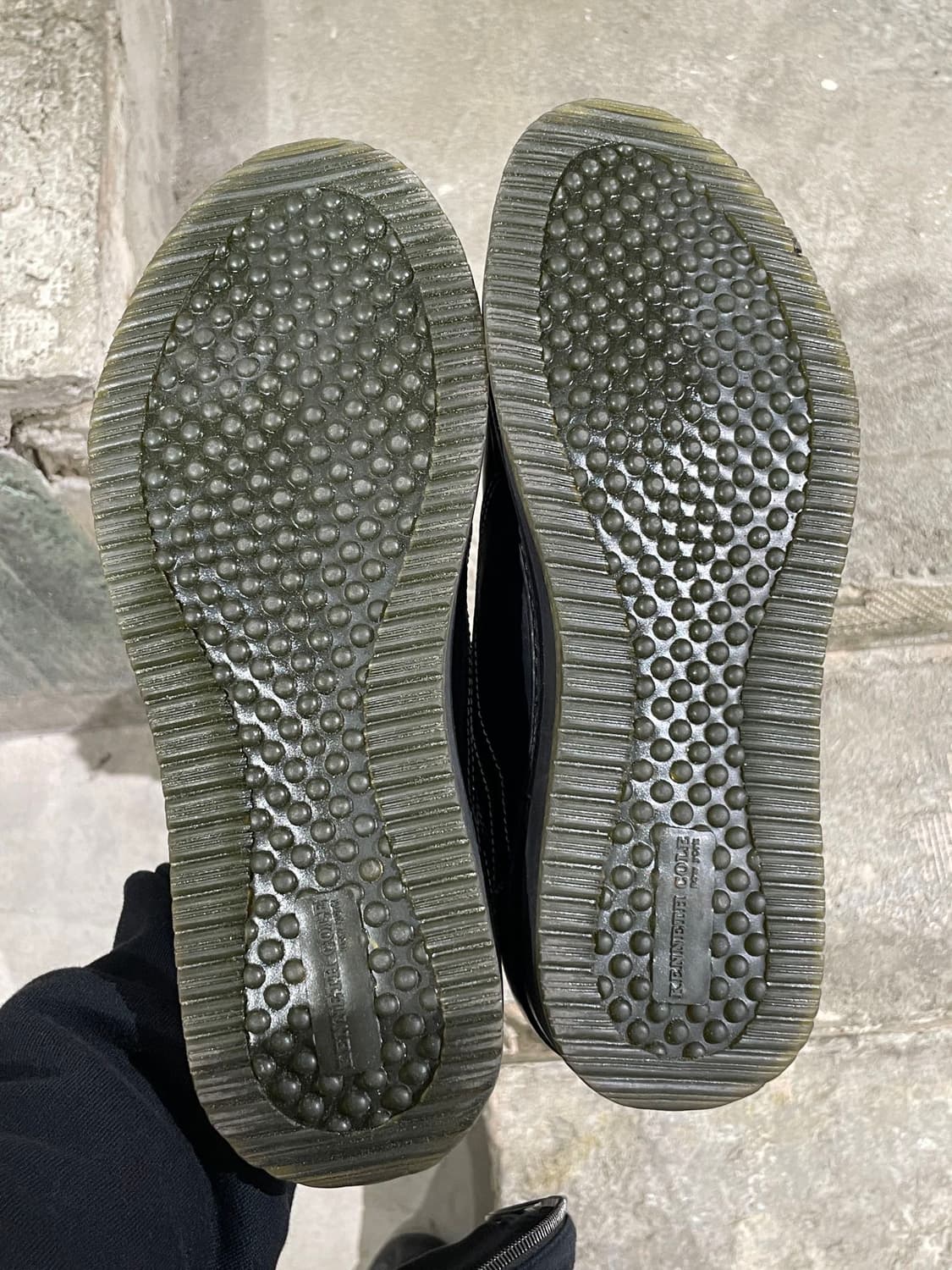 케네스 콜 블랙 캐쥬얼 레더 슈즈 상품이미지8