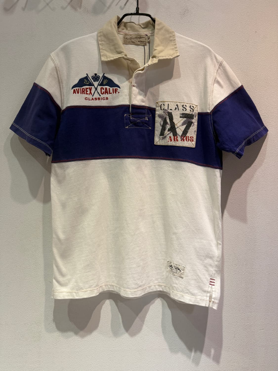 Avirex Patch Polo Tee 상품이미지2