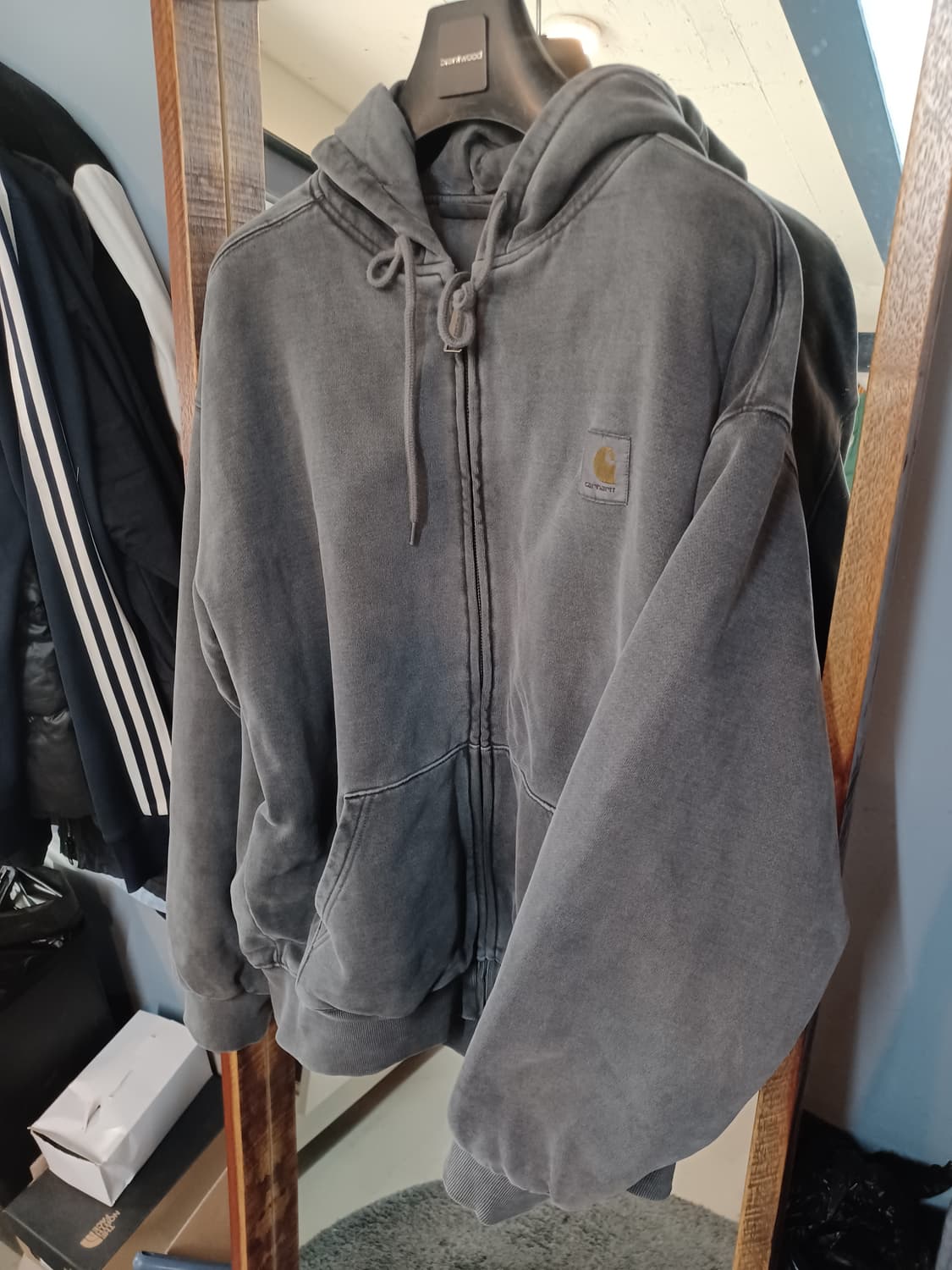 칼하트 비스타 자켓 차콜 m 상품이미지5