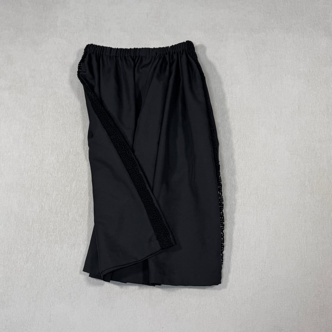 Flower Lace Black Skirt 상품이미지4