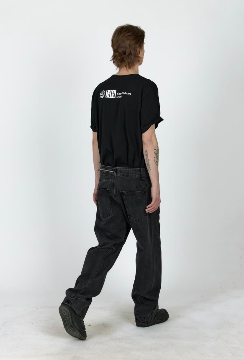 플라스틱 프로덕트 MPa DRAFT DENIM PANTS BLACK 상품이미지2