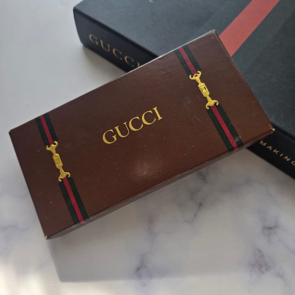 구찌 정품 명품 넥타이핀,커프스세트 5.7cm A+등급 J2
 상품이미지2