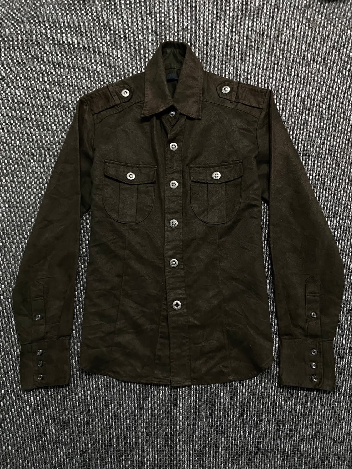 Deep Khaki Y2K Mood Jacket 상품이미지3
