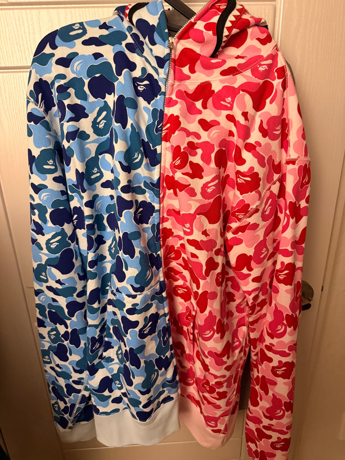 베이프 하프 후드집업 상품이미지1