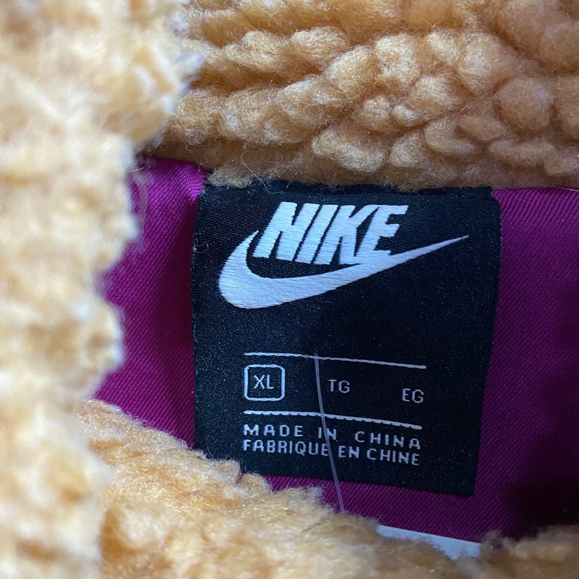 나이키 빅스우시 크롭 쉐르파 자켓 B3509 상품이미지4