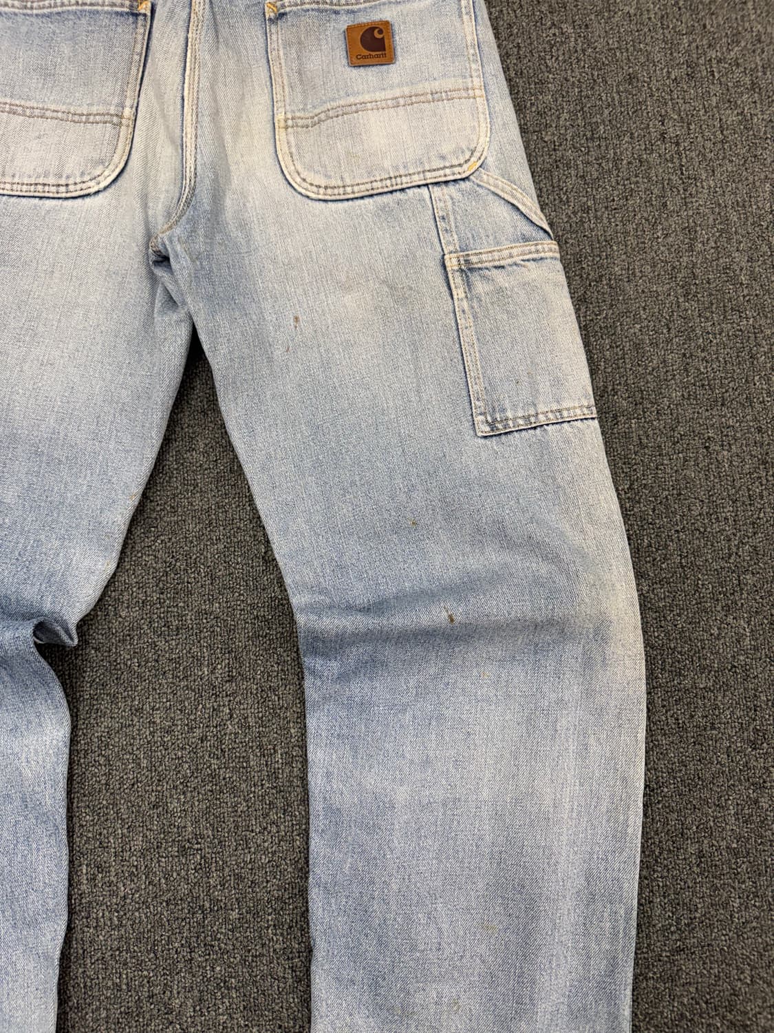 30)칼하트 빈티지 워싱 싱글니 데님팬츠 상품이미지8
