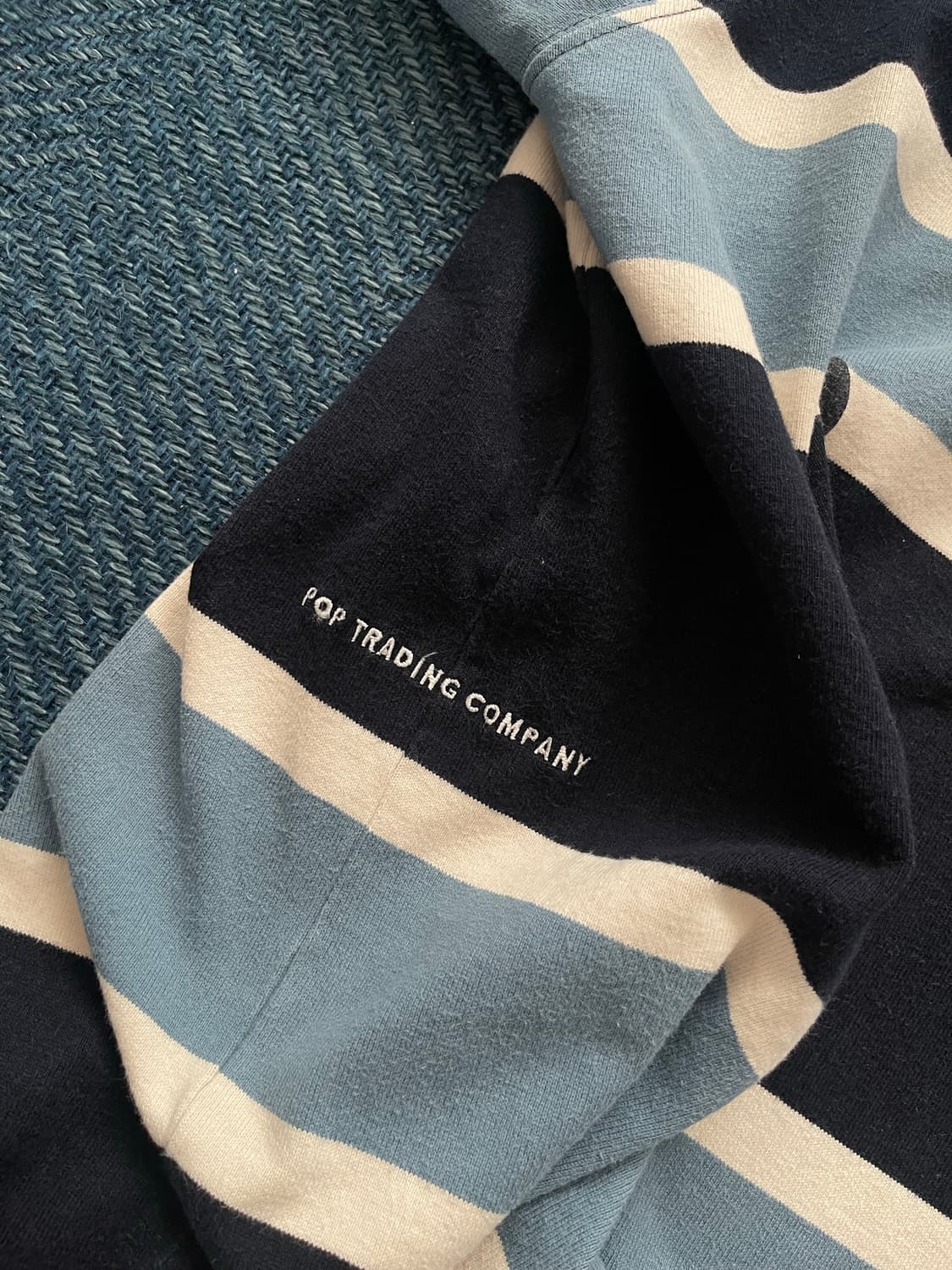 (L)팝트레이딩컴퍼니 스트라이프 럭비티 상품이미지4