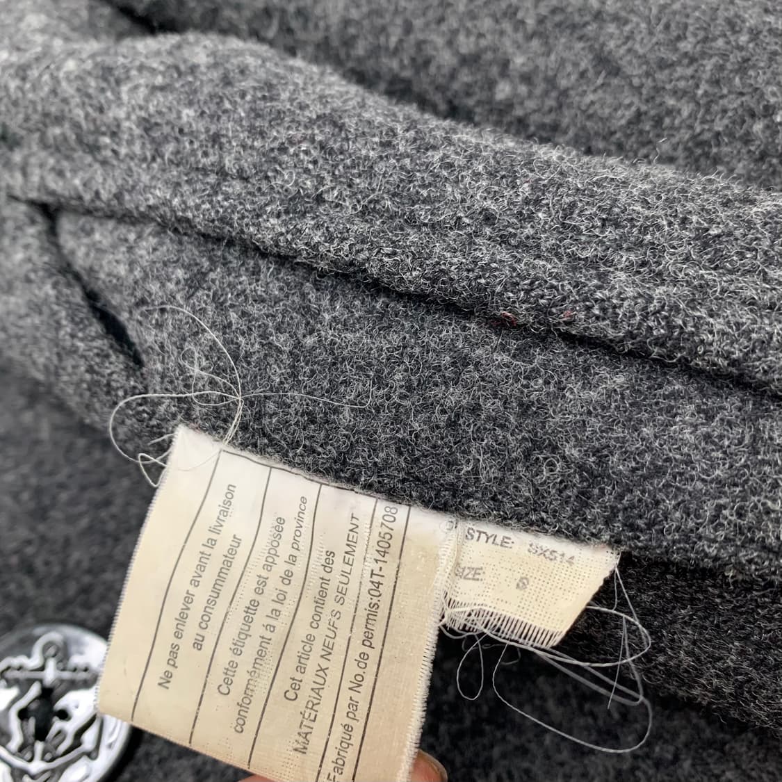 SPIEWAK 스피왁 울 피코트 (S) 상품이미지5