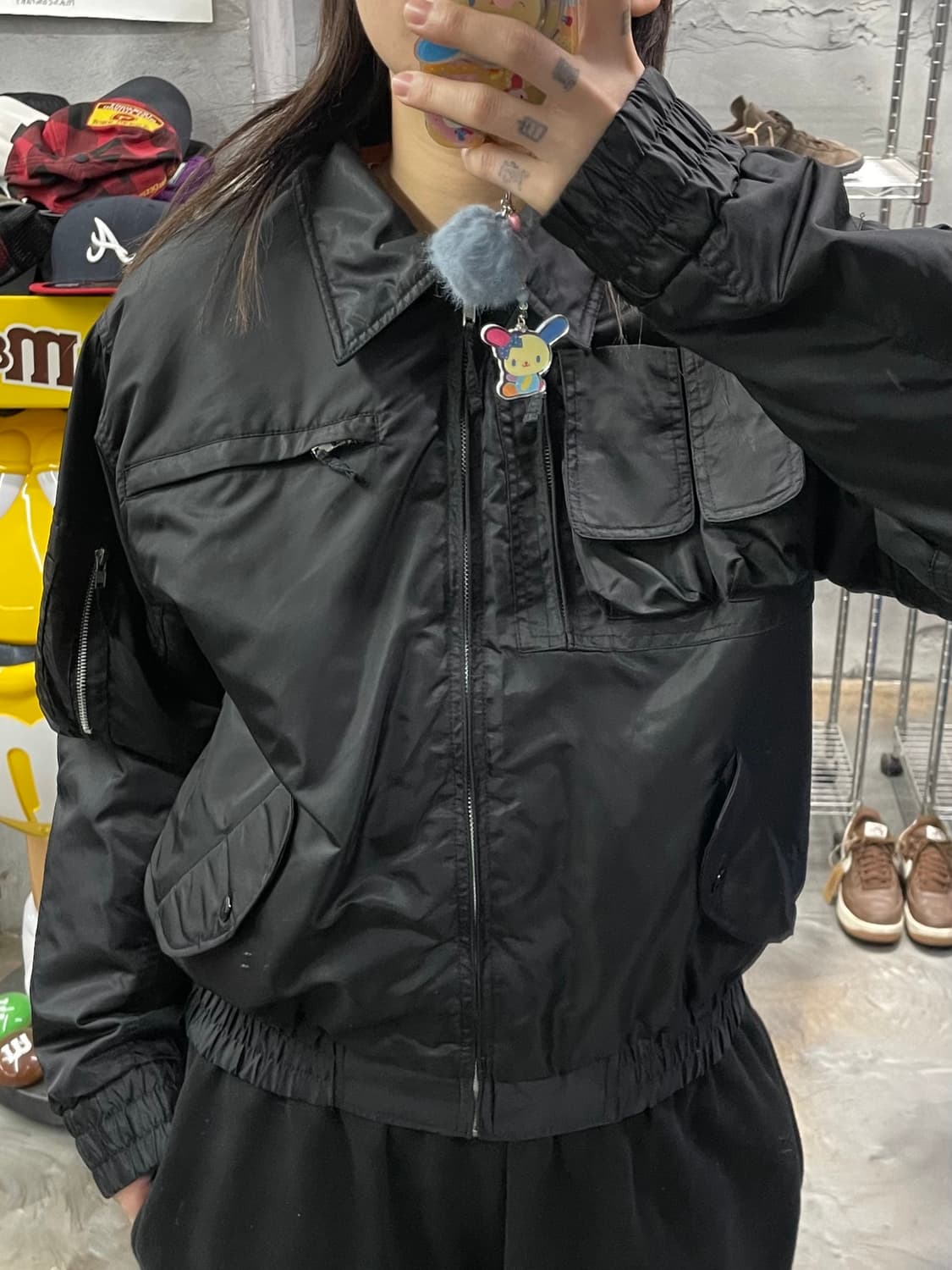 빈티지 멀티포켓 MA1 항공점퍼 상품이미지9