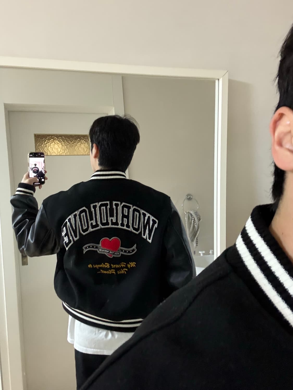 밈더워드로브 바시티 s사이즈 상품이미지4