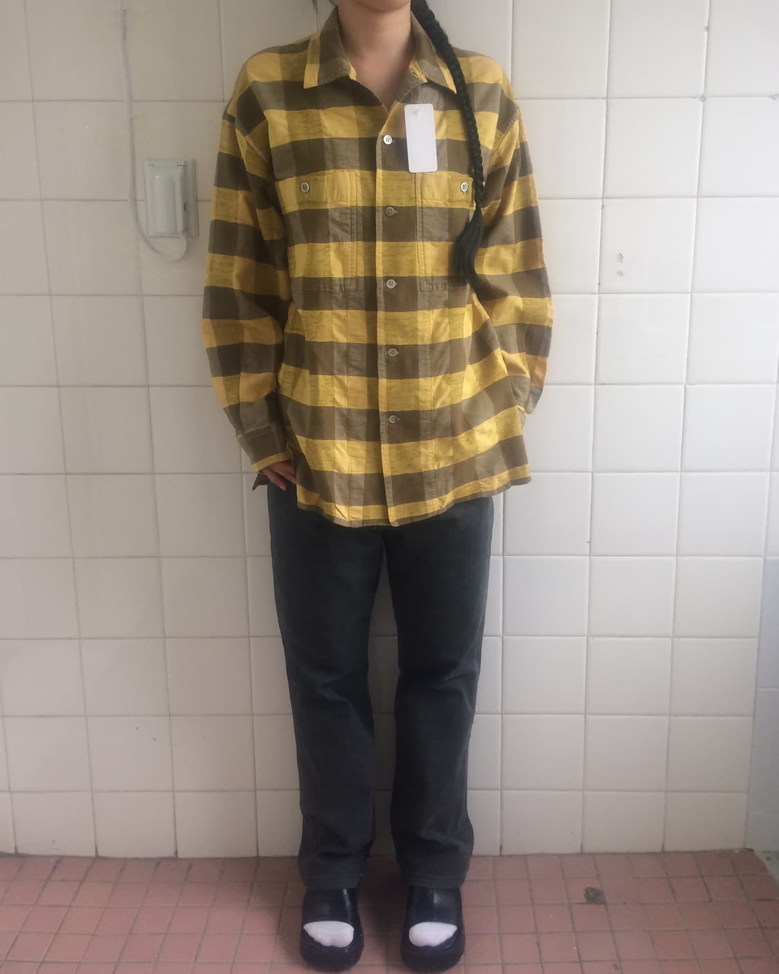 Hai check pattern shirt 상품이미지6